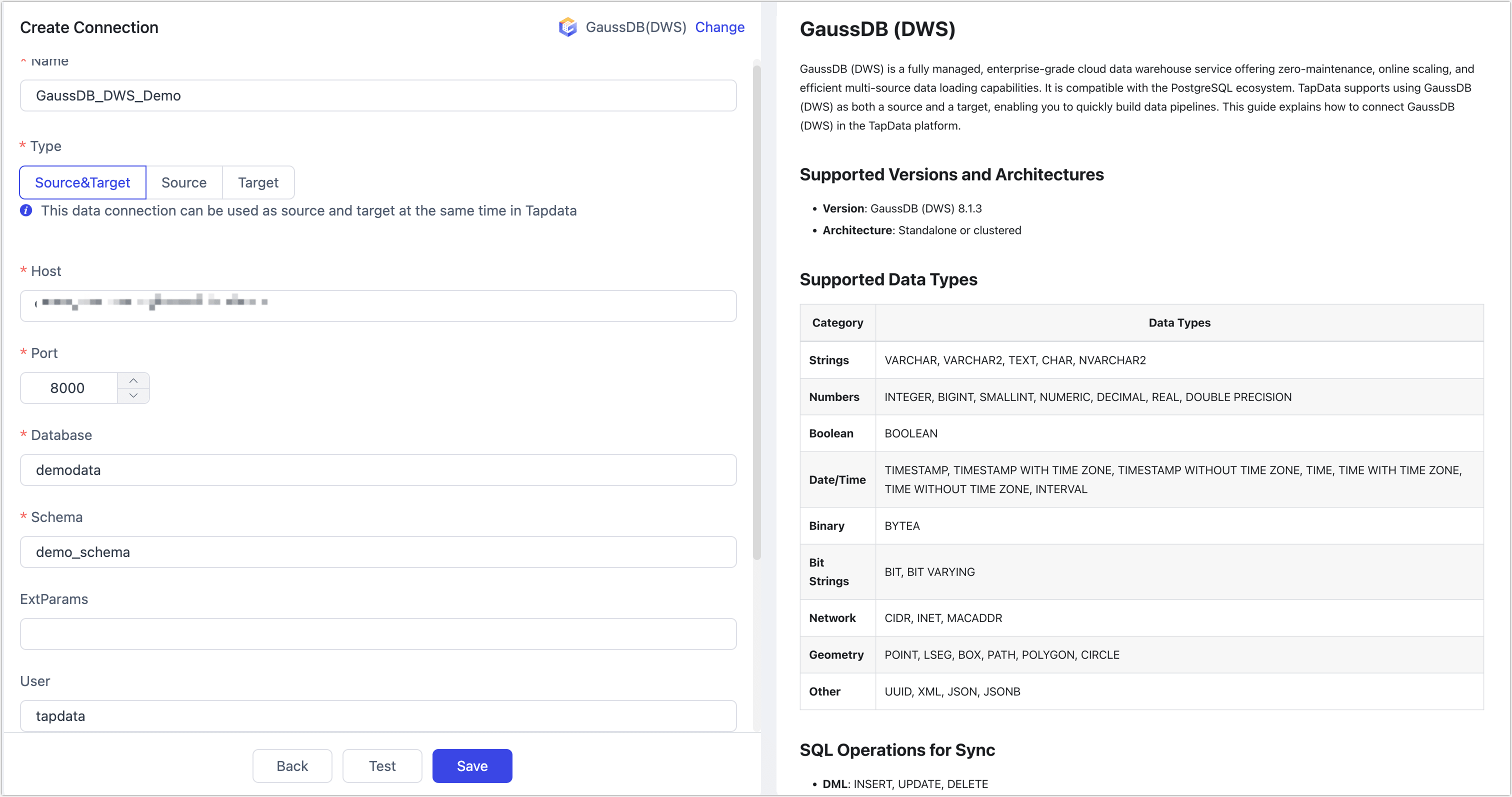 Connecting GaussDB