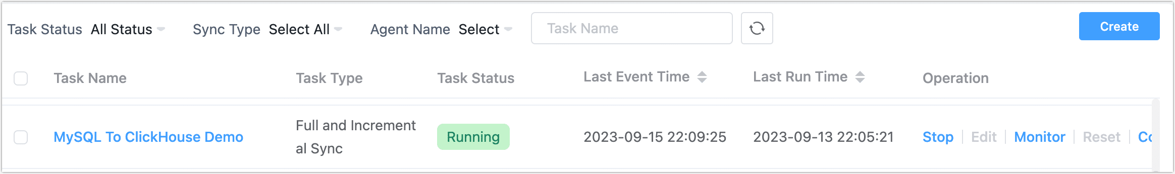 Last Event Time